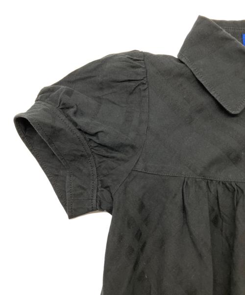 BURBERRY BLUE LABEL（バーバリー ブルー レーベル）BURBERRY BLUE LABEL (バーバリー ブルー レーベル) 半袖ワンピース ブラック サイズ:38の古着・服飾アイテム