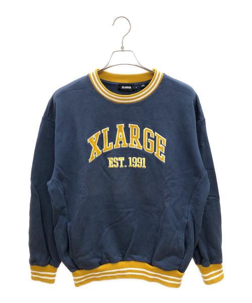 X-LARGE（エクストララージ）X-LARGE (エクストララージ) スウェット ネイビー サイズ:Mの古着・服飾アイテム