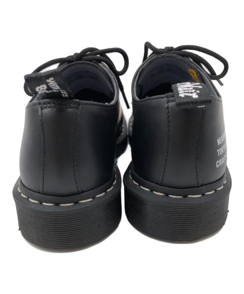 Dr.Martens（ドクターマーチン）Dr.Martens (ドクターマーチン) NEIGHBORHOOD (ネイバーフッド) スミス4アイ　ペントンローファー ブラック サイズ: 26cm(UK8)の古着・服飾アイテム