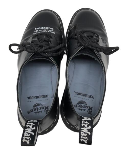 Dr.Martens（ドクターマーチン）Dr.Martens (ドクターマーチン) NEIGHBORHOOD (ネイバーフッド) スミス4アイ　ペントンローファー ブラック サイズ: 26cm(UK8)の古着・服飾アイテム