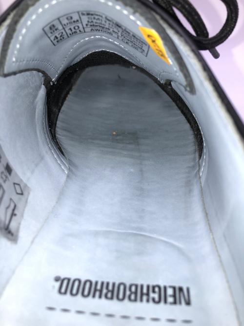 Dr.Martens（ドクターマーチン）Dr.Martens (ドクターマーチン) NEIGHBORHOOD (ネイバーフッド) スミス4アイ　ペントンローファー ブラック サイズ: 26cm(UK8)の古着・服飾アイテム