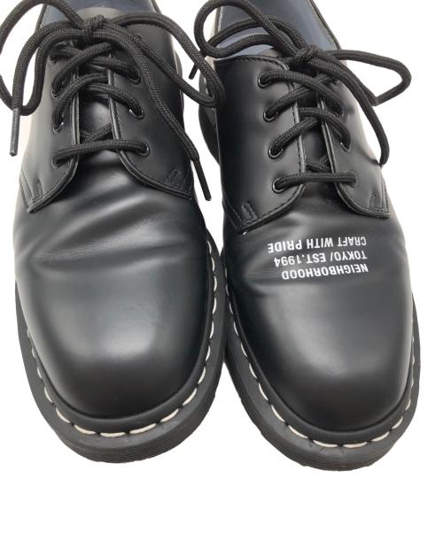 Dr.Martens（ドクターマーチン）Dr.Martens (ドクターマーチン) NEIGHBORHOOD (ネイバーフッド) スミス4アイ　ペントンローファー ブラック サイズ: 26cm(UK8)の古着・服飾アイテム