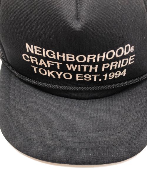 NEIGHBORHOOD（ネイバーフッド）NEIGHBORHOOD (ネイバーフッド) TRACKER CAP ブラックの古着・服飾アイテム
