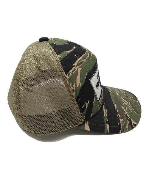 NEIGHBORHOOD（ネイバーフッド）NEIGHBORHOOD (ネイバーフッド) メッシュキャップ カーキの古着・服飾アイテム