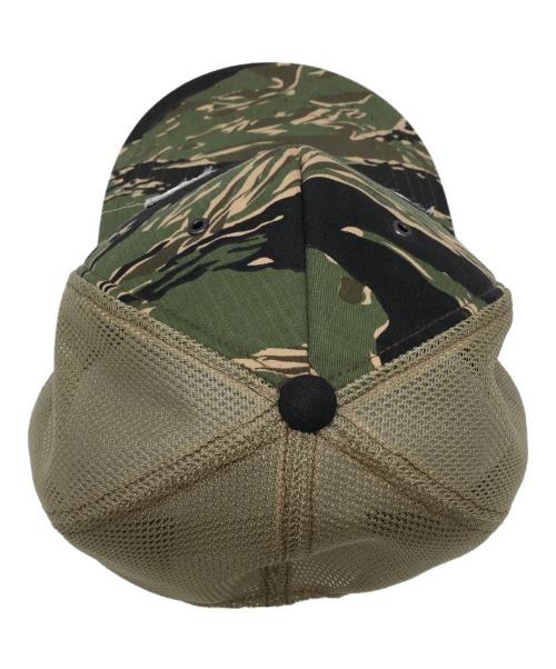 NEIGHBORHOOD（ネイバーフッド）NEIGHBORHOOD (ネイバーフッド) メッシュキャップ カーキの古着・服飾アイテム