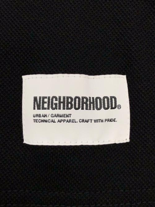 NEIGHBORHOOD（ネイバーフッド）NEIGHBORHOOD (ネイバーフッド) ポロシャツ　PIQUE LINE POLOSHIRT ブラック サイズ:Lの古着・服飾アイテム