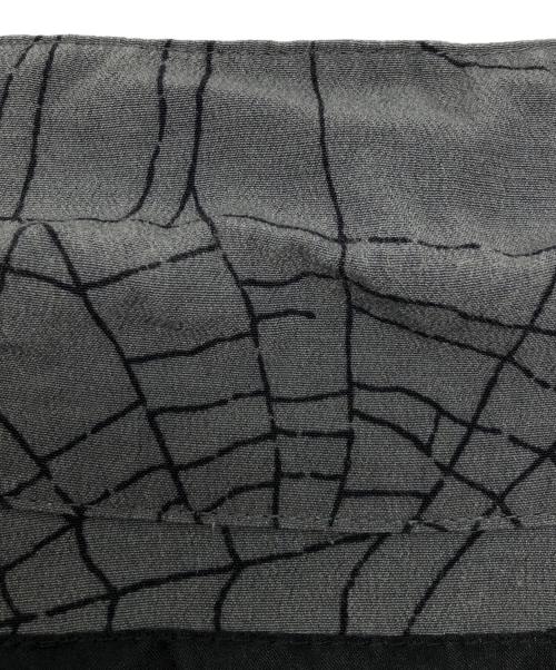NEIGHBORHOOD（ネイバーフッド）NEIGHBORHOOD (ネイバーフッド) SPIDERWEB HAWAIIAN SHIRT グレー サイズ:Mの古着・服飾アイテム