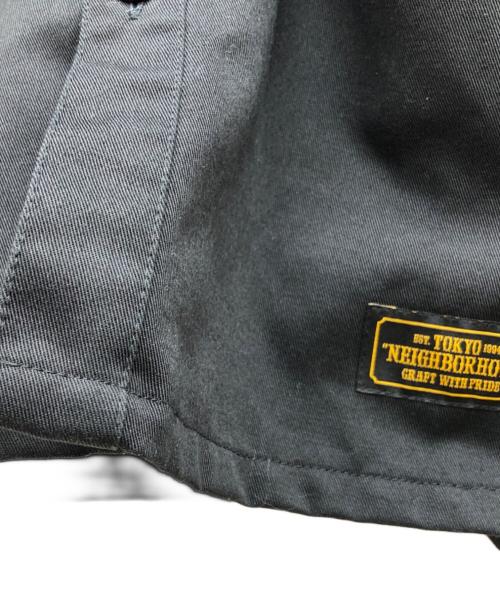 NEIGHBORHOOD（ネイバーフッド）NEIGHBORHOOD (ネイバーフッド) ワークシャツ ブラック サイズ:Mの古着・服飾アイテム