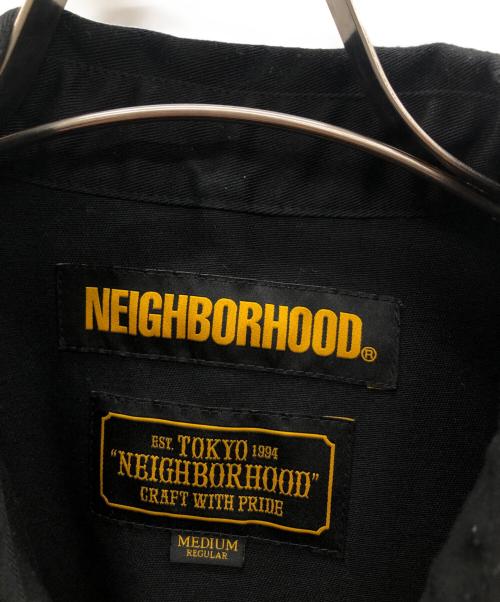 NEIGHBORHOOD（ネイバーフッド）NEIGHBORHOOD (ネイバーフッド) ワークシャツ ブラック サイズ:Mの古着・服飾アイテム