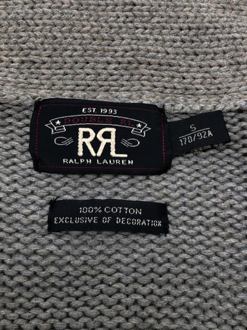 RRL（ダブルアールエル）RRL (ダブルアールエル) ニットカーディガン カーキ サイズ:Sの古着・服飾アイテム