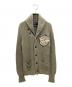 RRL（ダブルアールエル）の古着「ニットカーディガン」｜カーキ