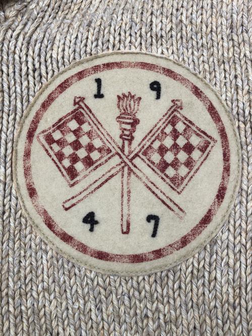 RRL（ダブルアールエル）RRL (ダブルアールエル) ニットカーディガン ベージュ サイズ:XSの古着・服飾アイテム