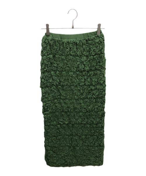 moussy（マウジー）moussy (マウジー) ロングスカート グリーン サイズ:1の古着・服飾アイテム