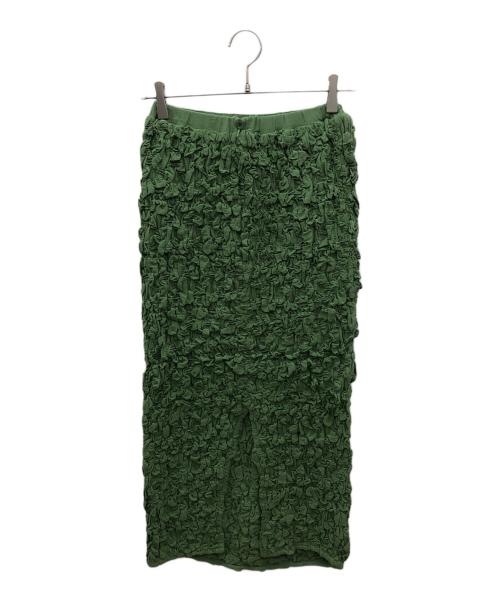 moussy（マウジー）moussy (マウジー) ロングスカート グリーン サイズ:1の古着・服飾アイテム