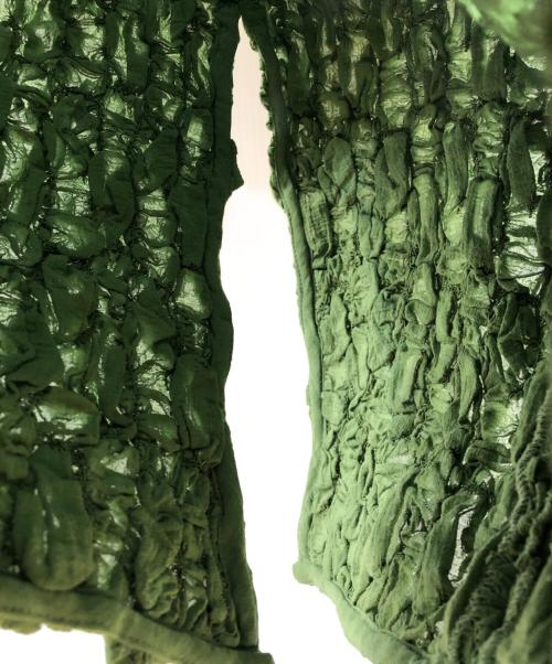 moussy（マウジー）moussy (マウジー) ロングスカート グリーン サイズ:1の古着・服飾アイテム