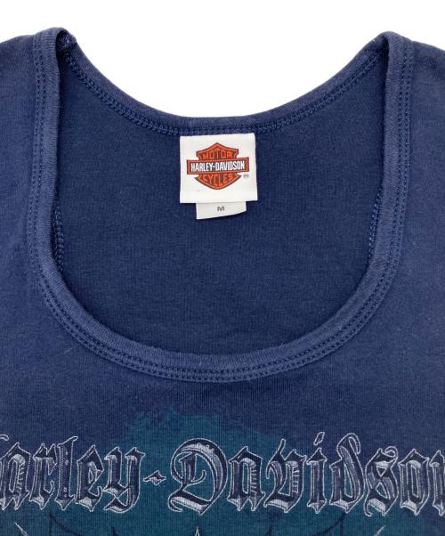 HARLEY-DAVIDSON（ハーレーダビッドソン）HARLEY-DAVIDSON (ハーレーダビッドソン) タンクトップ ネイビー サイズ:Ｍの古着・服飾アイテム