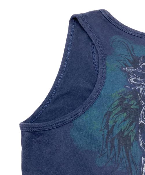 HARLEY-DAVIDSON（ハーレーダビッドソン）HARLEY-DAVIDSON (ハーレーダビッドソン) タンクトップ ネイビー サイズ:Ｍの古着・服飾アイテム