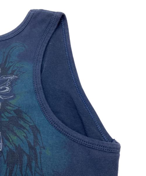 HARLEY-DAVIDSON（ハーレーダビッドソン）HARLEY-DAVIDSON (ハーレーダビッドソン) タンクトップ ネイビー サイズ:Ｍの古着・服飾アイテム