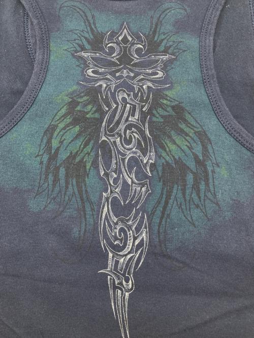 HARLEY-DAVIDSON（ハーレーダビッドソン）HARLEY-DAVIDSON (ハーレーダビッドソン) タンクトップ ネイビー サイズ:Ｍの古着・服飾アイテム