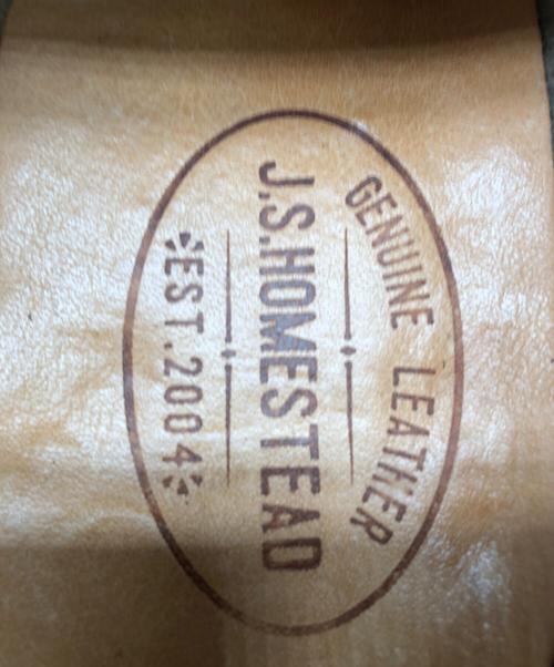 J.S HOMESTEAD（ジャーナルスタンダード ホームステッド）J.S HOMESTEAD (ジャーナルスタンダード ホームステッド) レザーシューズ ブラック サイズ:26の古着・服飾アイテム