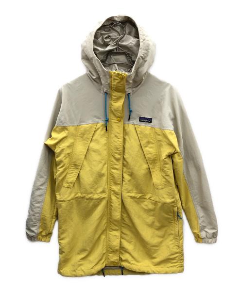 Patagonia（パタゴニア）Patagonia (パタゴニア) マウンテンパーカー　スカイフォレスト ベージュ×イエロー サイズ:Mの古着・服飾アイテム