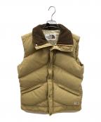 THE NORTH FACEザ ノース フェイス）の古着「80sダウンベスト」｜ベージュ