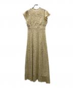 MERCURY DUOマーキュリーデュオ）の古着「ノースリーブワンピース」｜ベージュ