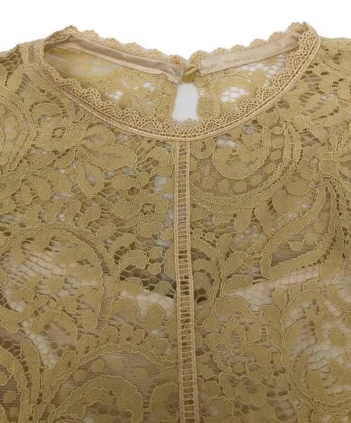 MERCURY DUO（マーキュリーデュオ）MERCURY DUO (マーキュリーデュオ) ノースリーブワンピース ベージュ サイズ:Mの古着・服飾アイテム