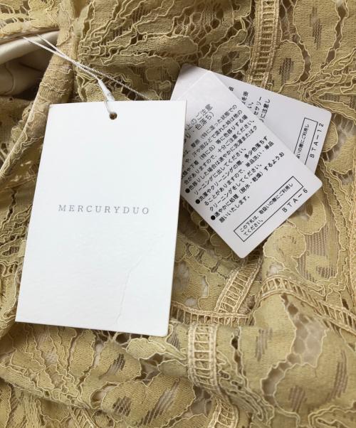MERCURY DUO（マーキュリーデュオ）MERCURY DUO (マーキュリーデュオ) ノースリーブワンピース ベージュ サイズ:Mの古着・服飾アイテム