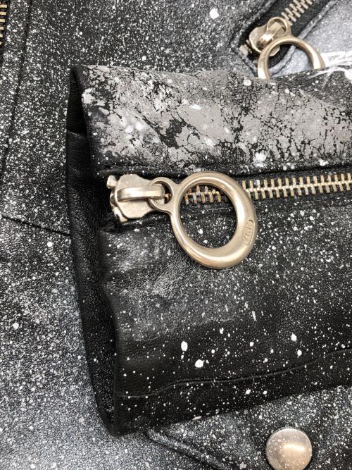 その他ブランド（ソノタブランド）その他ブランド (ソノタブランド) レザージャケット ブラック サイズ:不明の古着・服飾アイテム