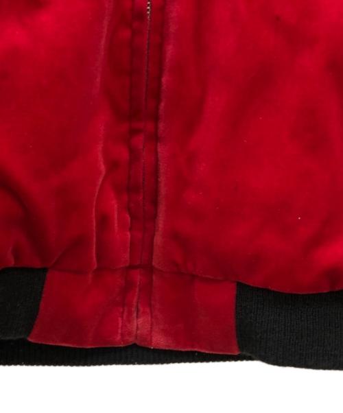 テーラー東洋（テーラートウヨウ）テーラー東洋 (テーラートウヨウ) スカジャン レッド×ホワイト サイズ:Lの古着・服飾アイテム