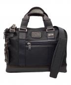 TUMIトゥミ）の古着「2WAYブリーフケース」｜ブラック×ダークブラウン