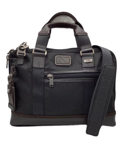 TUMI（トゥミ）TUMI (トゥミ) 2WAYブリーフケース ブラック×ダークブラウンの古着・服飾アイテム