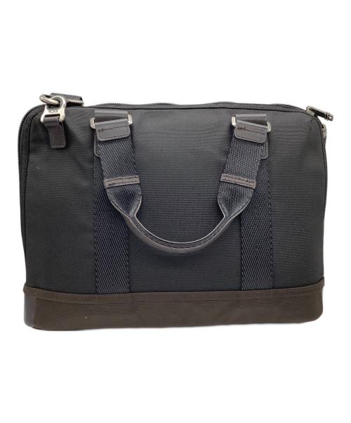 TUMI（トゥミ）TUMI (トゥミ) 2WAYブリーフケース ブラック×ダークブラウンの古着・服飾アイテム