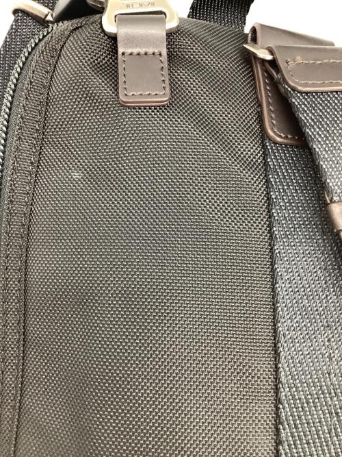 TUMI（トゥミ）TUMI (トゥミ) 2WAYブリーフケース ブラック×ダークブラウンの古着・服飾アイテム