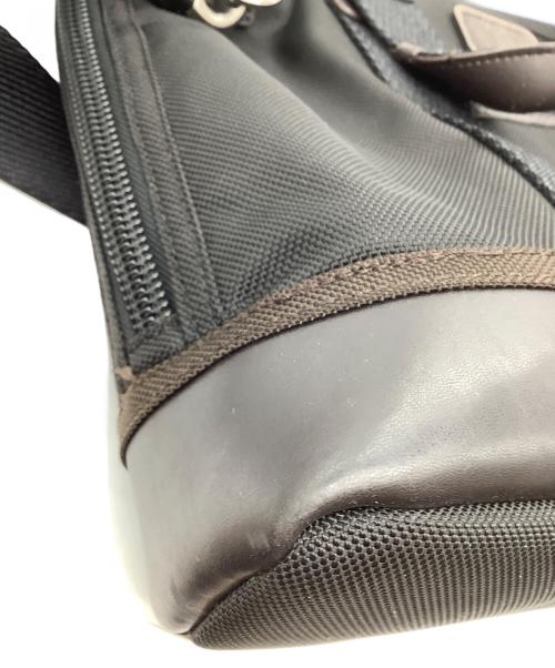 TUMI（トゥミ）TUMI (トゥミ) 2WAYブリーフケース ブラック×ダークブラウンの古着・服飾アイテム