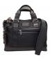 TUMI（トゥミ）の古着「2WAYブリーフケース」｜ブラック×ダークブラウン