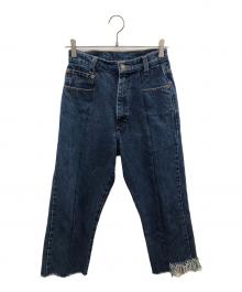 77circa（ナナナナサーカ）の古着「再構築リメイクデニムパンツ」｜インディゴ