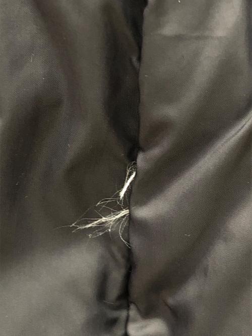 FIRST DOWN（ファーストダウン）FIRST DOWN (ファーストダウン) ダウンジャケット パープル×ブラック サイズ:M（身長154～162）の古着・服飾アイテム