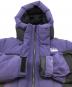 中古・古着 FIRST DOWN (ファーストダウン) ダウンジャケット パープル×ブラック サイズ:M（身長154～162）：10000円