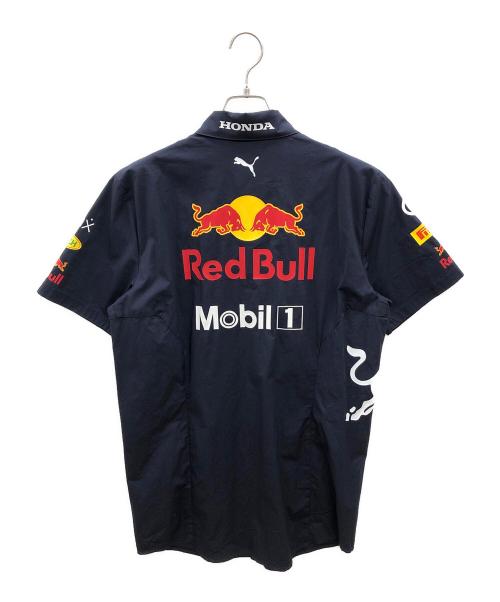 PUMA（プーマ）PUMA (プーマ) 半袖シャツ　レッドブル・レーシングチームエディション ネイビー サイズ:US/Sの古着・服飾アイテム