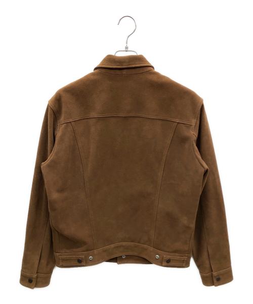 LEVI'S（リーバイス）LEVI'S (リーバイス) JOURNAL STANDARD (ジャーナルスタンダード) 別注TYPEⅢスウェードトラッカージャケット ブラウン サイズ:Mの古着・服飾アイテム