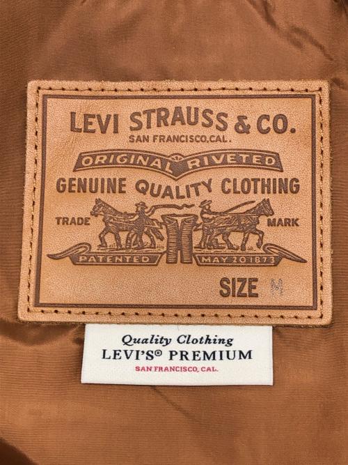 LEVI'S（リーバイス）LEVI'S (リーバイス) JOURNAL STANDARD (ジャーナルスタンダード) 別注TYPEⅢスウェードトラッカージャケット ブラウン サイズ:Mの古着・服飾アイテム
