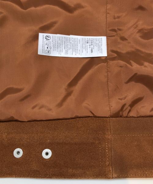 LEVI'S（リーバイス）LEVI'S (リーバイス) JOURNAL STANDARD (ジャーナルスタンダード) 別注TYPEⅢスウェードトラッカージャケット ブラウン サイズ:Mの古着・服飾アイテム