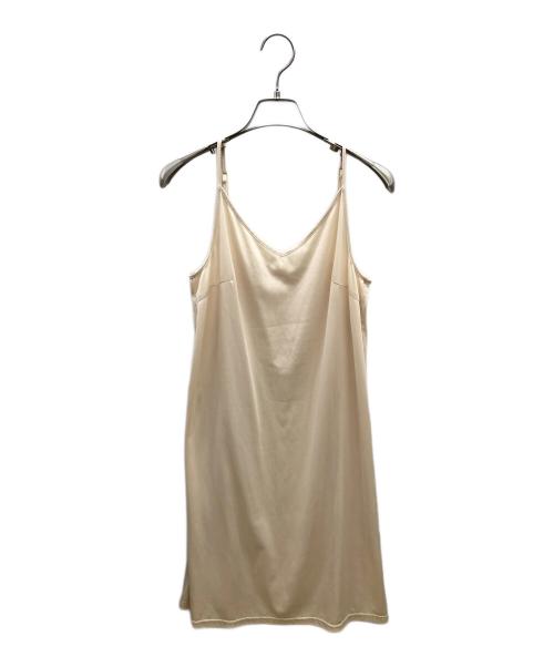 emmi atelier（エミアトリエ）emmi atelier (エミアトリエ) 長袖ワンピース　20SS ベージュの古着・服飾アイテム