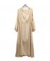 emmi atelier（エミアトリエ）の古着「長袖ワンピース　20SS」｜ベージュ