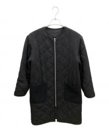 Mila Owen（ミラオーウェン）の古着「キルティングコート」｜ブラック