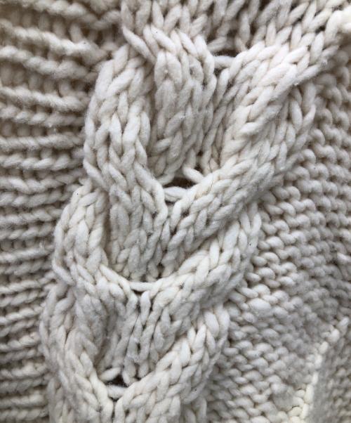 TODAYFUL（トゥデイフル）TODAYFUL (トゥデイフル) ニットカーディガン ベージュ サイズ:38の古着・服飾アイテム