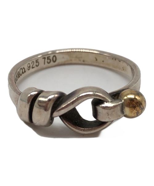 TIFFANY & Co.（ティファニー）Tiffany & Co. (ティファニー) ラブノットリング シルバー サイズ:2.6gの古着・服飾アイテム