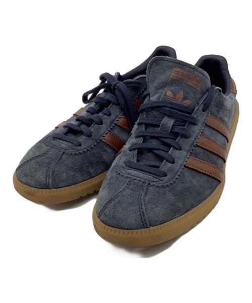 adidas（アディダス）adidas (アディダス) BERMUDA ブラウン×ネイビー サイズ:23.5の古着・服飾アイテム